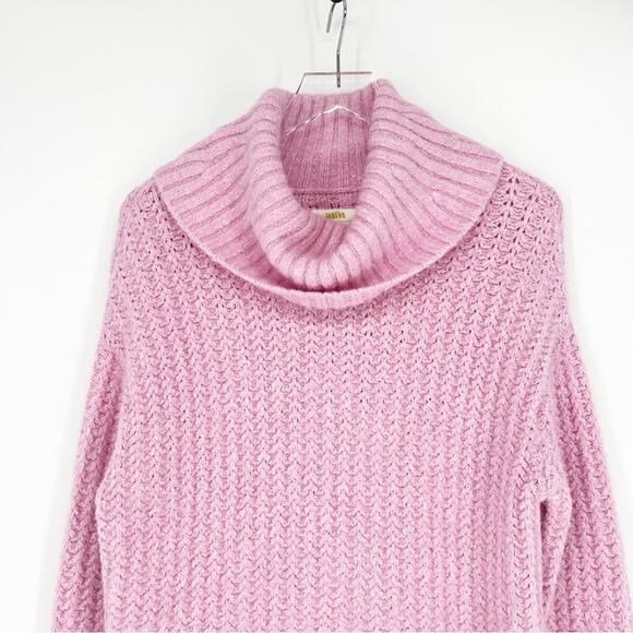 Anthropologie Maeve Turtleneck Pullover Sweater S Pink - Picture 5 of 8
